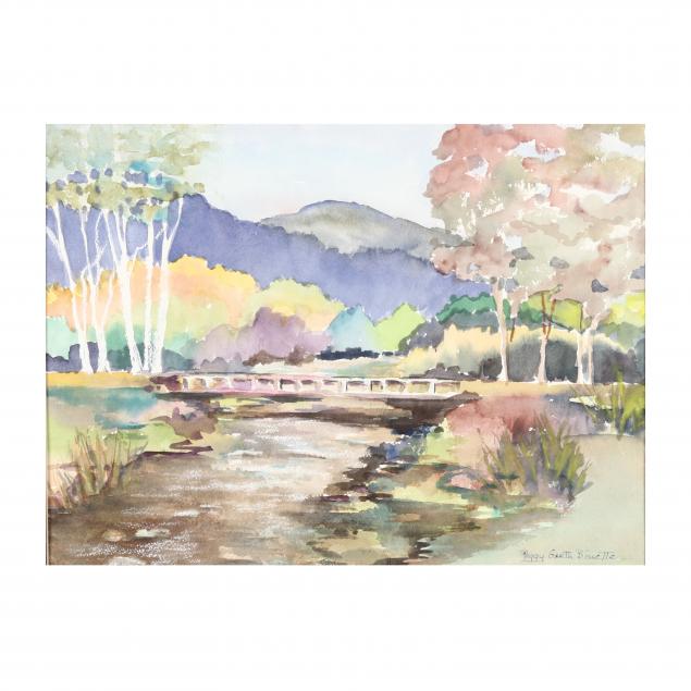 peggy-garth-bissette-nc-1921-2017-i-creekside-north-carolina-mountains-i