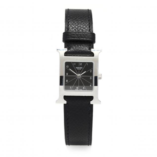 lady-s-stainless-steel-heure-h-watch-hermes