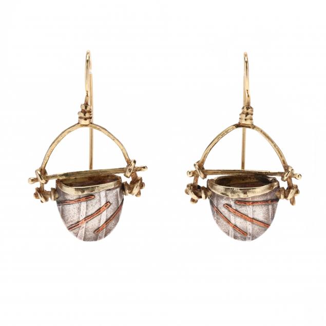18kt-gold-and-silver-earrings-carolyn-morris-bach