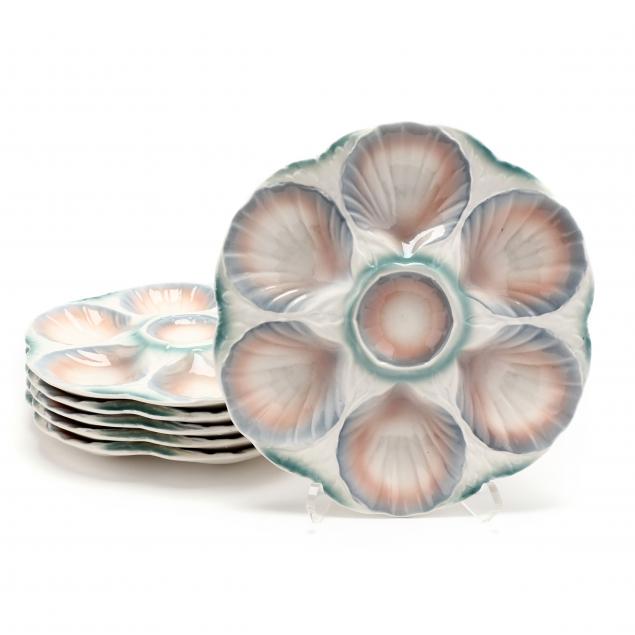 a-set-of-six-sarreguemines-majolica-clam-plates