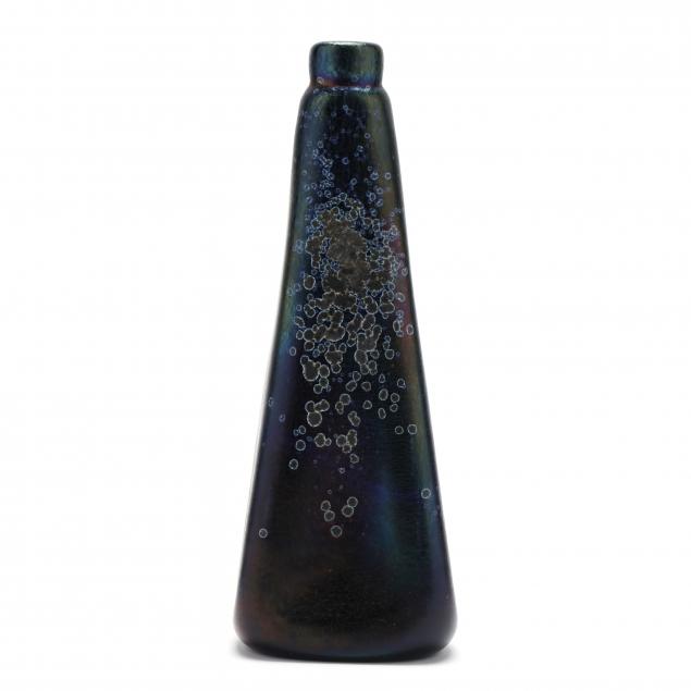 mark-peiser-american-born-1938-vintage-art-glass-vase