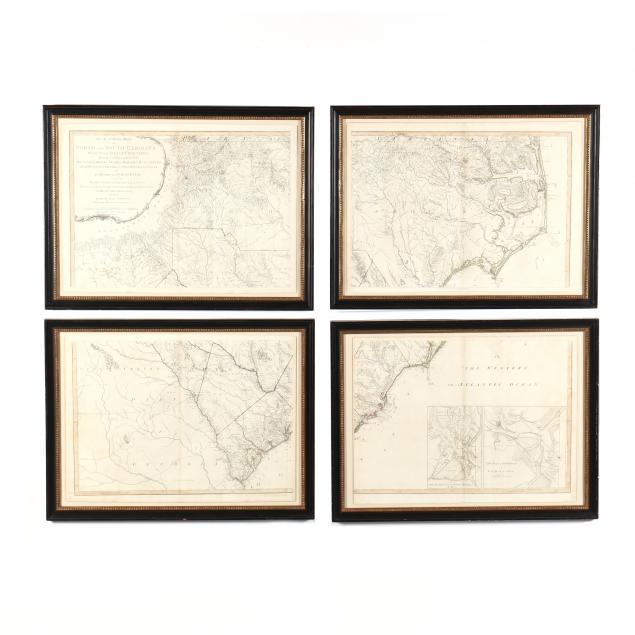the-rare-1794-edition-of-mouzon-s-celebrated-map-of-the-carolinas