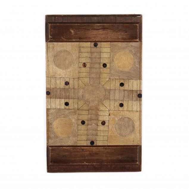 antique-american-double-sided-and-painted-game-board