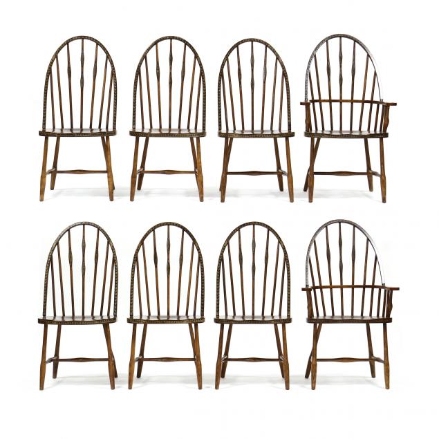 set-of-eight-painted-oak-windsor-dining-chairs