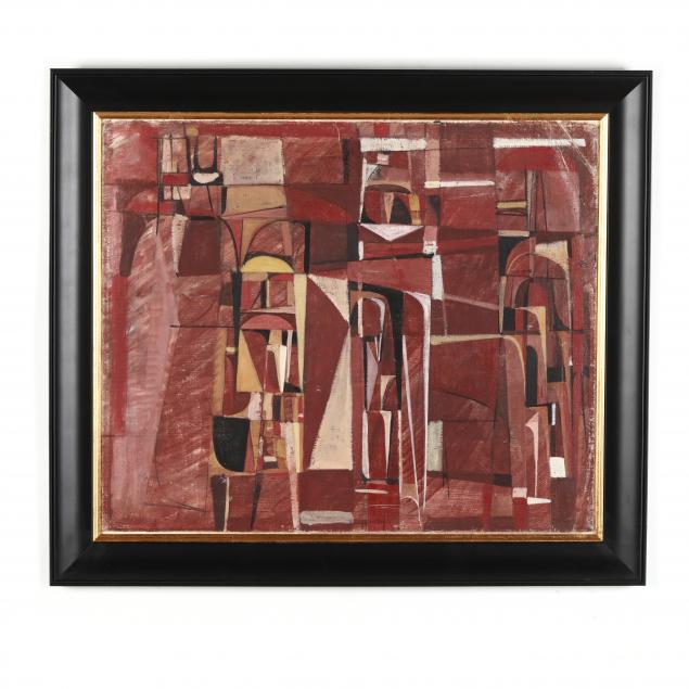 cubist-style-painting-in-red