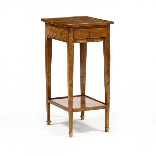 french-walnut-one-drawer-side-table