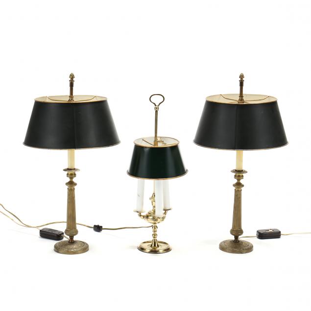three-diminutive-french-tole-shade-table-lamps