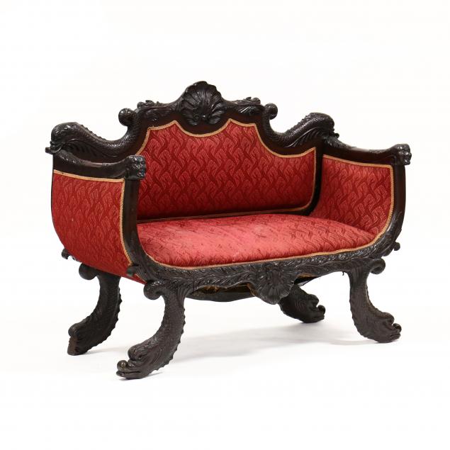 american-carved-classical-mahogany-settee