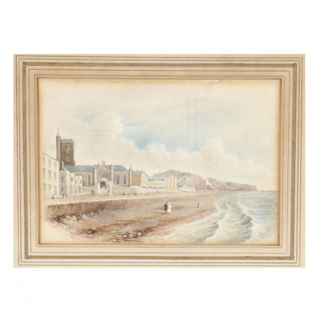 an-english-school-watercolor-of-a-seaside-resort