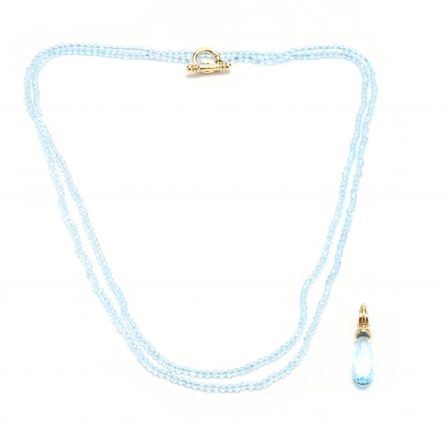 blue-topaz-bead-necklace-and-enhancer-pendant