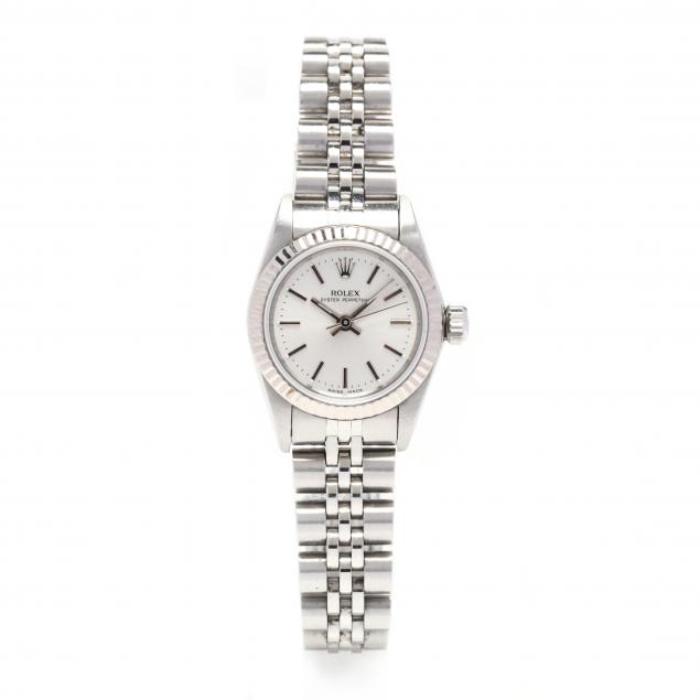 lady-s-stainless-steel-oyster-perpetual-watch-rolex