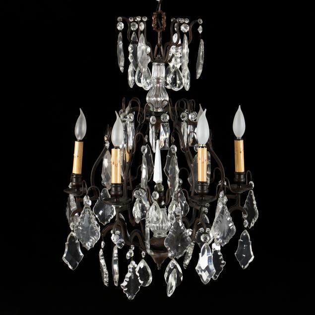 vintage-spanish-rococo-style-drop-prism-chandelier