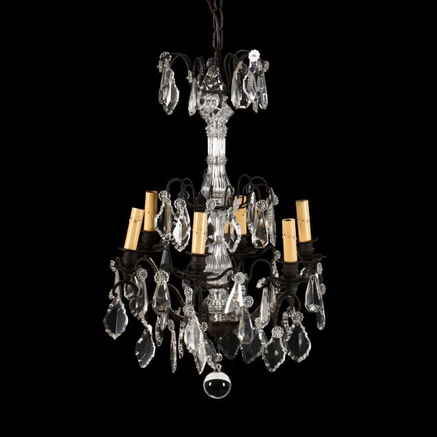 spanish-rococo-style-diminutive-drop-prism-chandelier