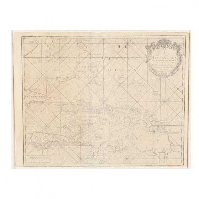 price-charles-i-a-correct-chart-of-hispaniola-with-the-windward-passage-i