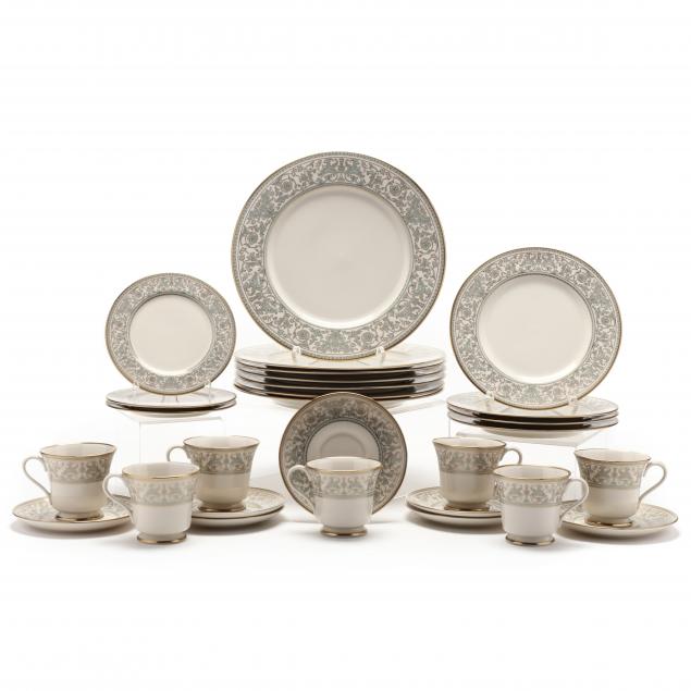 28-pieces-of-gorham-i-lorenzo-de-medici-i-dinnerware