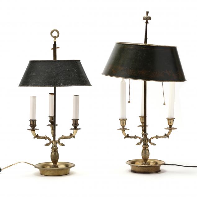 two-french-brass-bouillotte-lamps-with-tole-shades