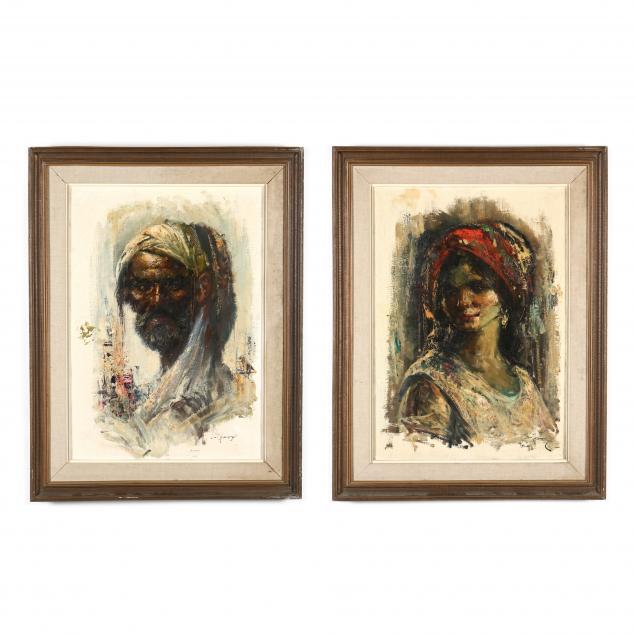 cyrus-afsary-iranian-american-b-1941-a-pair-of-portraits