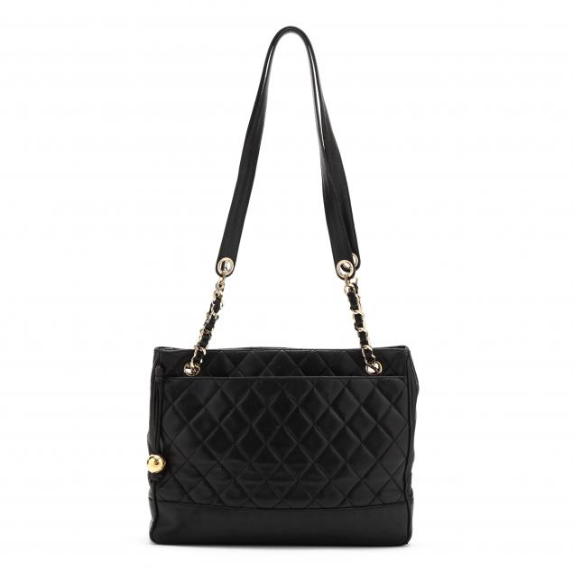 vintage-quilted-black-lambskin-tote-chanel