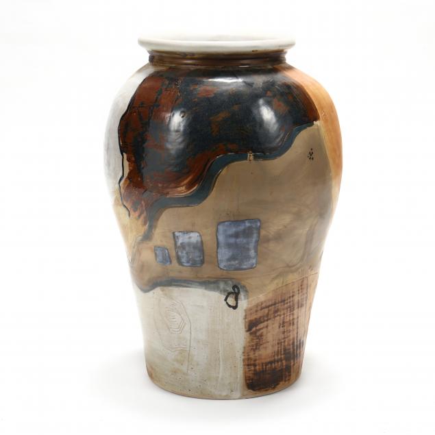 bob-wagar-nc-contemporary-studio-pottery-floor-vase