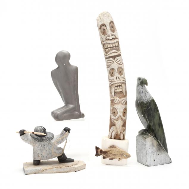four-inuit-carvings