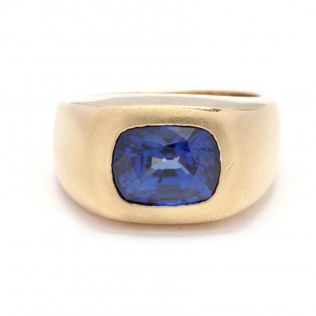 gent-s-18kt-gold-and-sapphire-ring