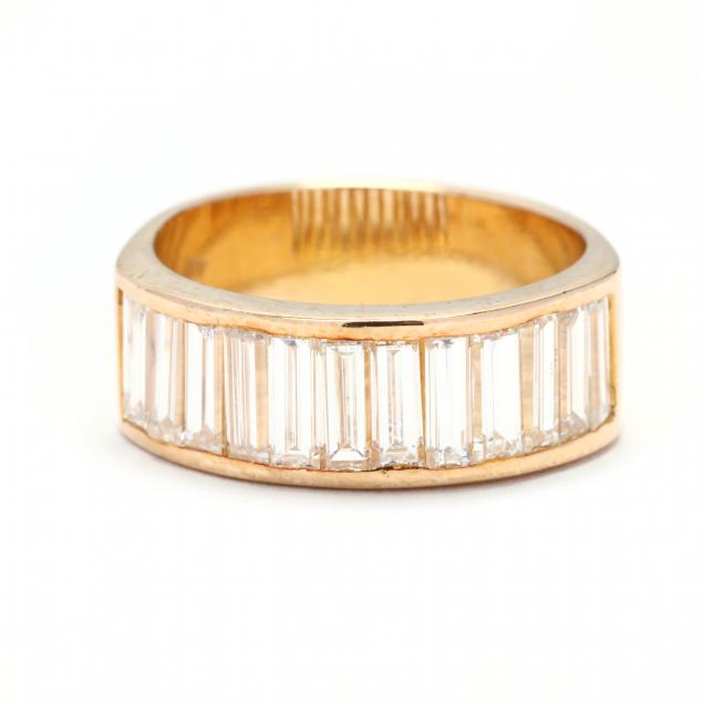 14kt-gold-and-baguette-cut-diamond-band