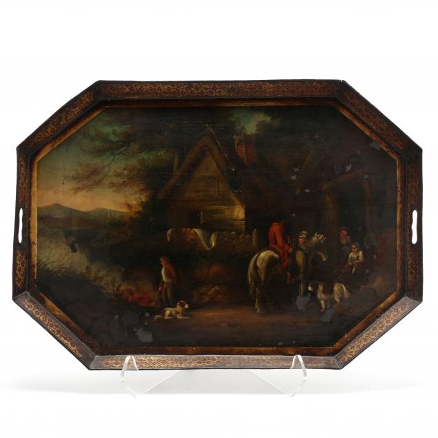 antique-english-tole-tray