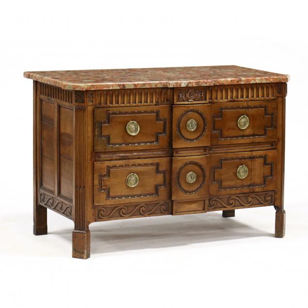 a-continental-neoclassical-style-marble-top-commode