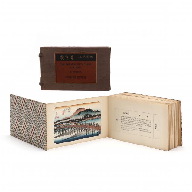 i-the-fifty-three-stations-of-the-tokaido-road-i-miniature-edition-book