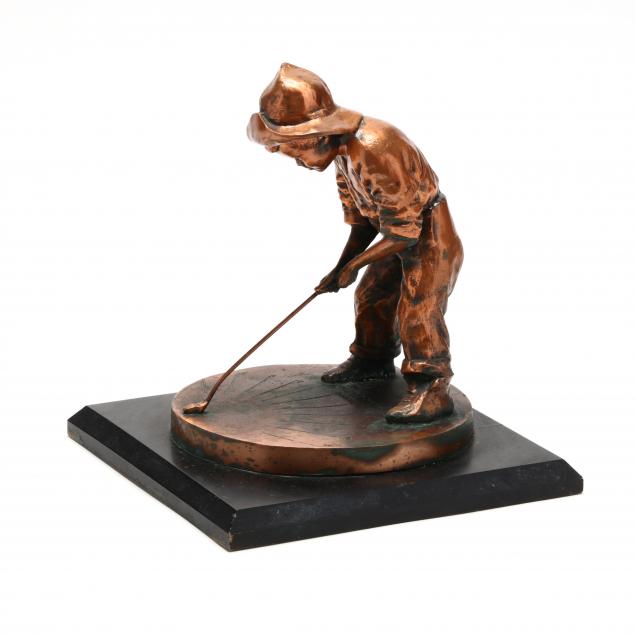 pinehurst-golf-club-i-putter-boy-i-sundial-trophy