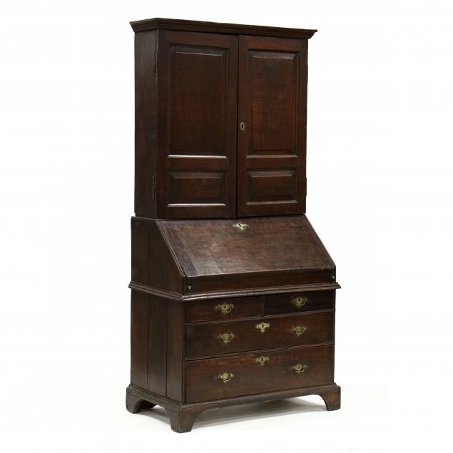 george-iii-english-oak-secretaire-bookcase