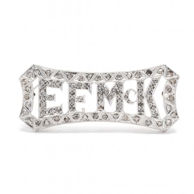 antique-platinum-and-diamond-brooch