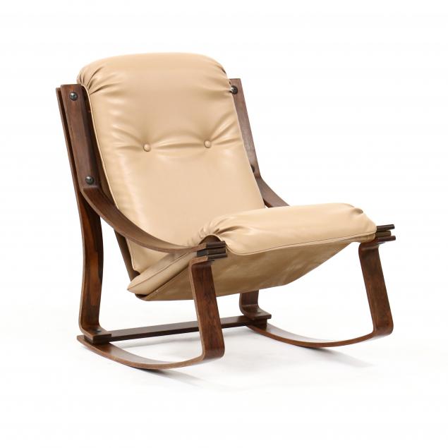danish-modern-rosewood-and-leather-rocking-chair