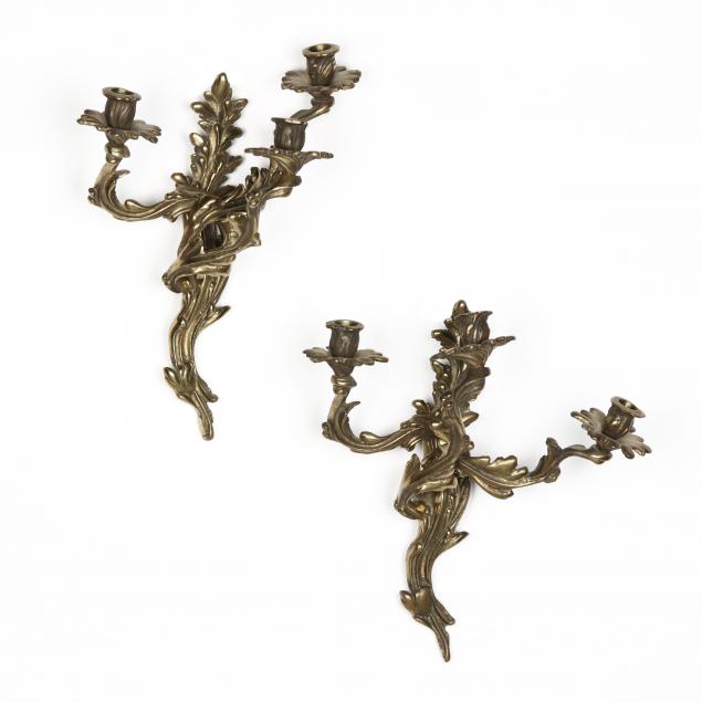 pair-of-rococo-style-brass-sconces