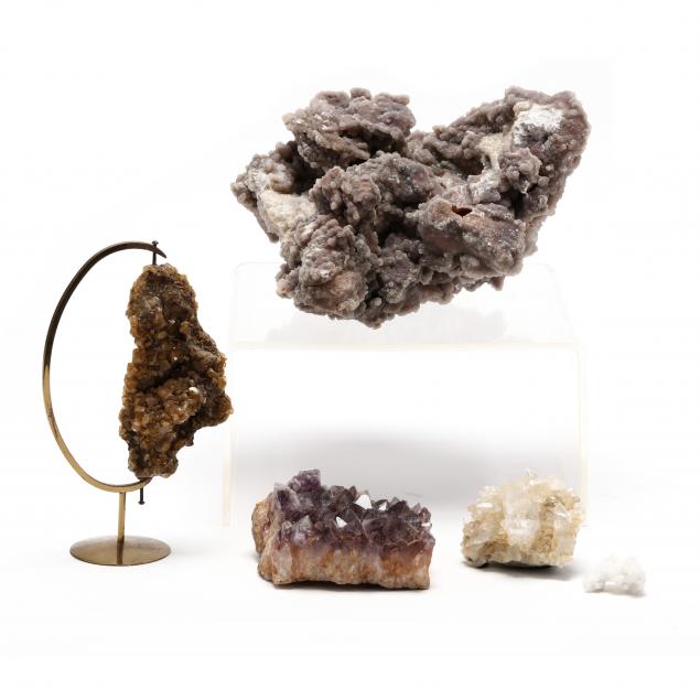 five-rock-crystal-specimens