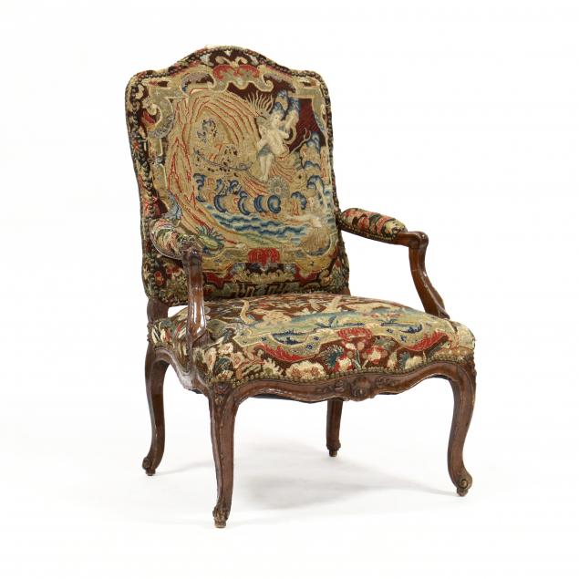 louis-xv-carved-walnut-fauteuil