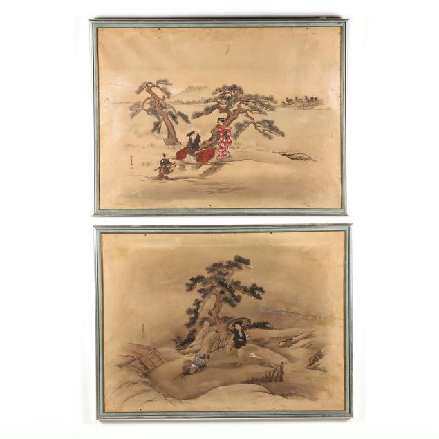 a-pair-of-japanese-paintings
