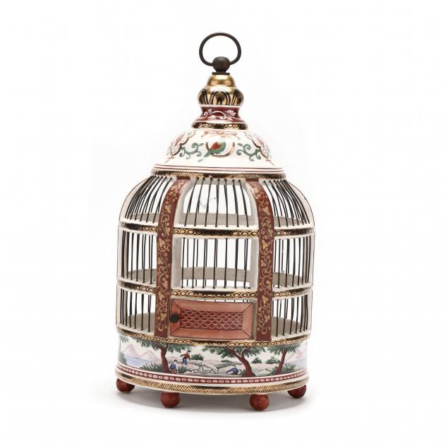 french-faience-porcelain-birdcage