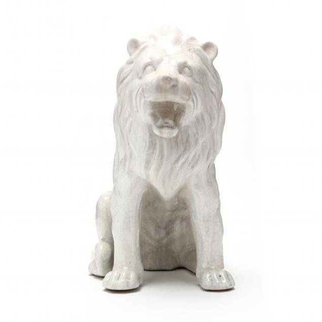 vintage-ceramic-lion