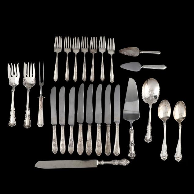 assorted-grouping-of-american-sterling-silver-flatware