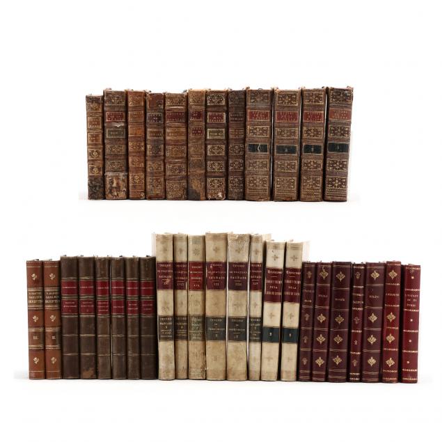 thirty-five-decorative-continental-leather-bound-books