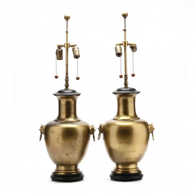pair-of-metallic-ginger-jar-table-lamps