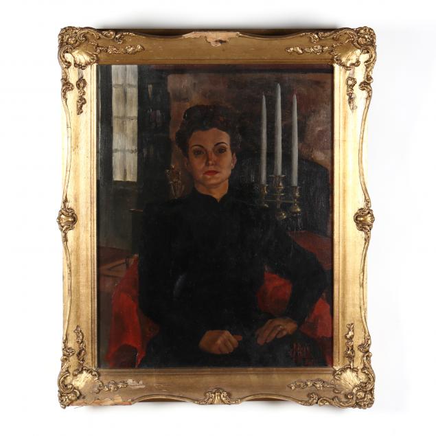 mid-century-portrait-of-a-woman-in-mourning