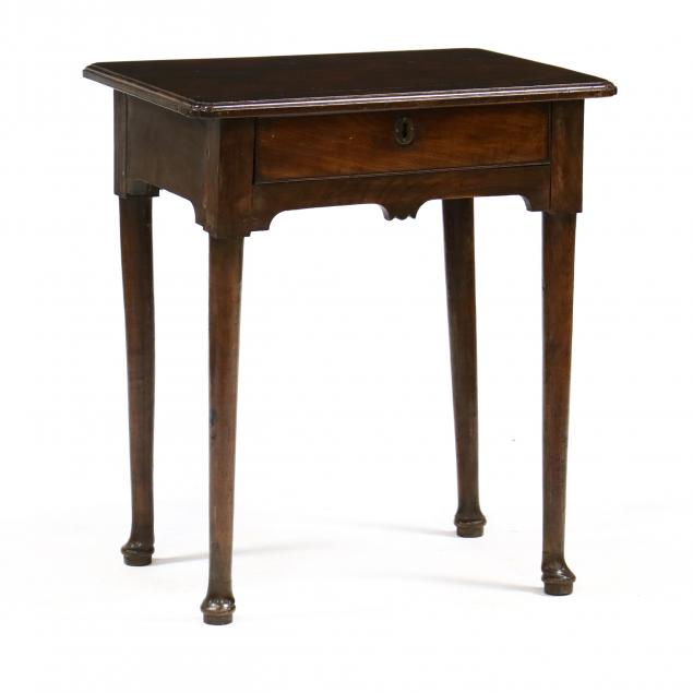 george-ii-mahogany-one-drawer-table