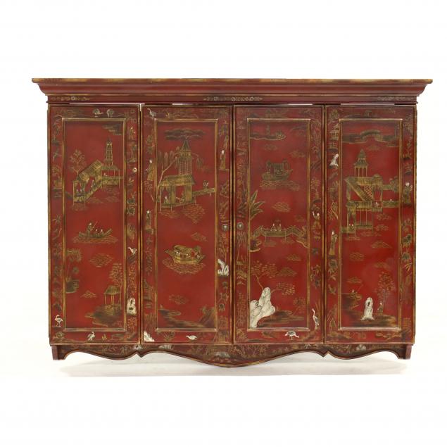 maitland-smith-gilt-chinoiserie-flatscreen-television-wall-cabinet