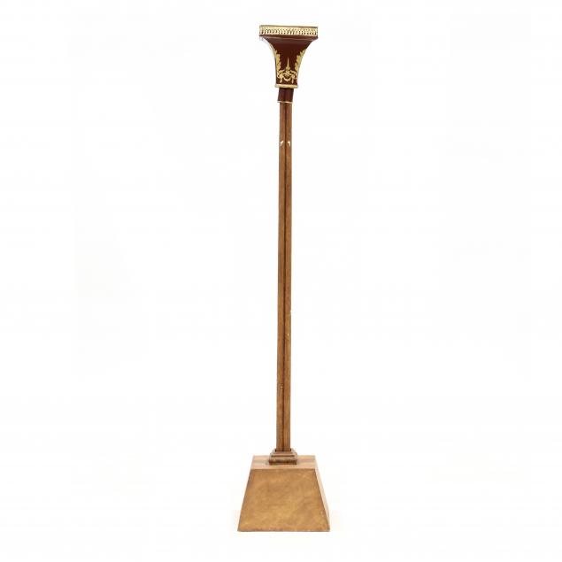 reeded-tole-torchiere-floor-lamp