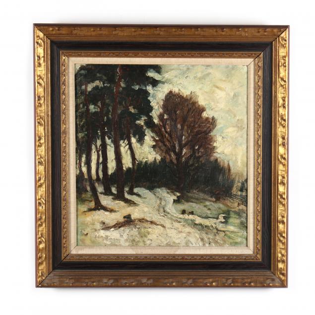 e-l-hoffmann-american-20th-century-winter-landscape