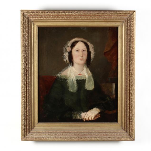 american-school-19th-century-portrait-of-a-woman