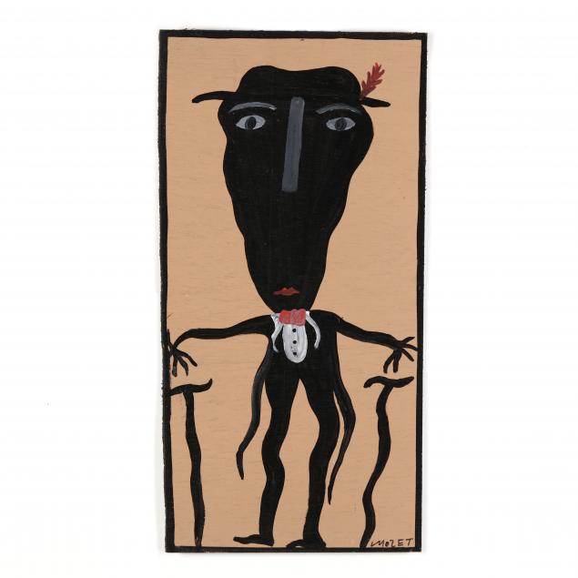 mose-tolliver-al-1925-2006-folk-art-painting-self-portrait-in-black
