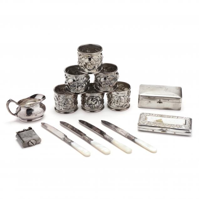 a-collection-of-vintage-silverplate